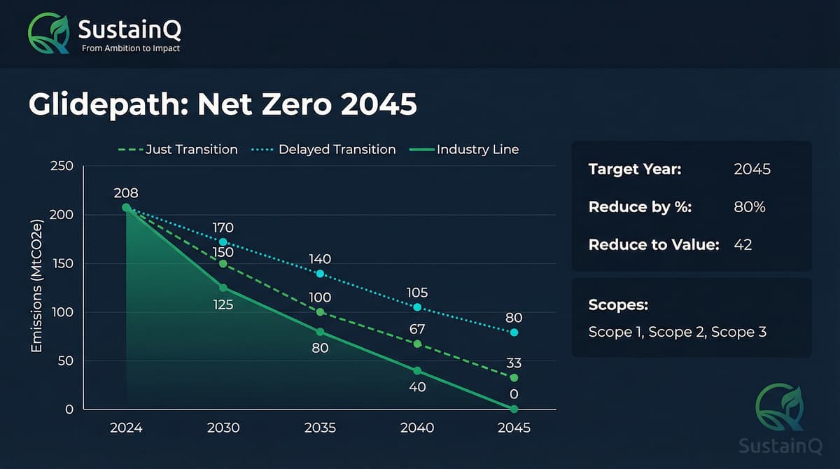 Net Zero Glidepath 2045